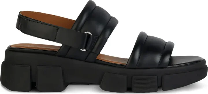 Lisbona padded platform sandals