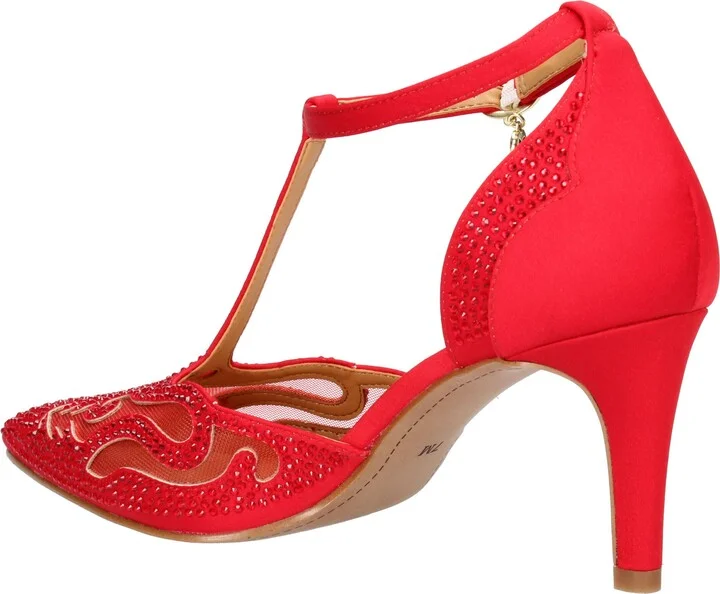 Lisha Rhinestone Pointed Toe Pump - Image 2