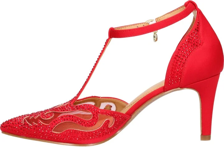 Lisha Rhinestone Pointed Toe Pump - Image 7
