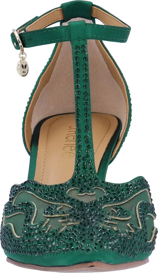 Lisha Rhinestone Pointed Toe Pump - Image 11