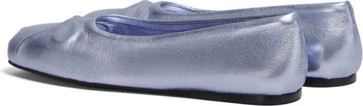 Little Bow metallic ballerina shoes - Image 3