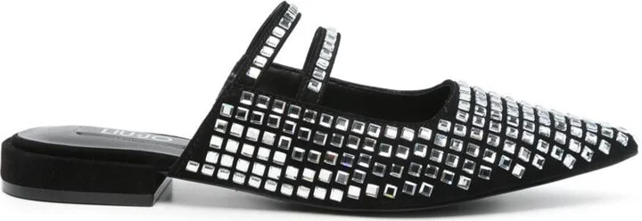 Liu Jo Mules With Rhinestones