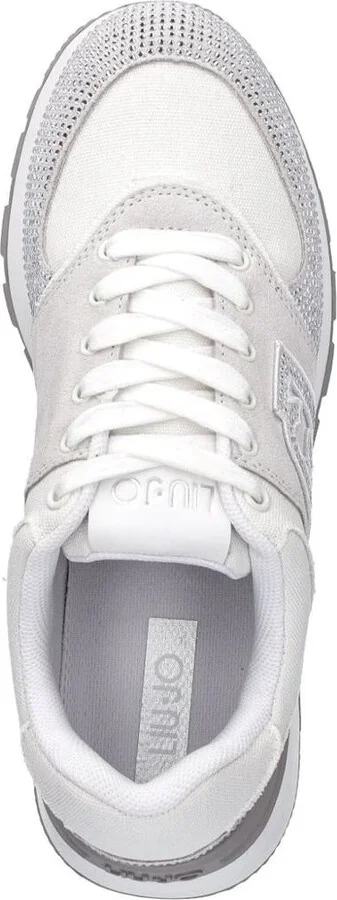 Liu Jo White 'Amazing' Sneakers With Rhinestones - Image 3