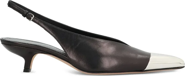 Liuti slingback leather pumps