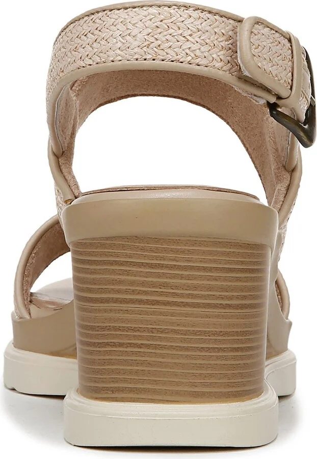 Livia Raffia Wedge Sandal - Image 2