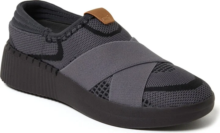 Livie Cross Strap Knit Slip-On Sneaker