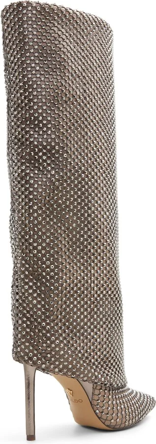 Livy Studded Foldover Knee High Boot - Image 2