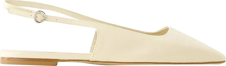 Liya Sandals - Aeyde - Leather - Beige