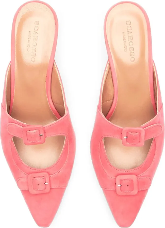 Liz 55mm suede mules - Image 3
