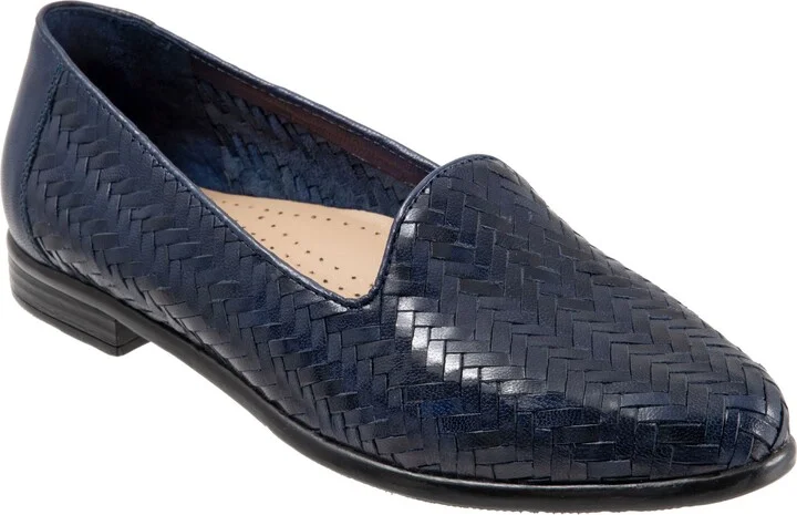 Navy Leather