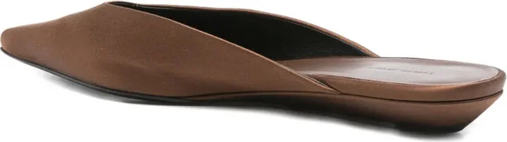 Liz satin pointed-toe mules - Image 3