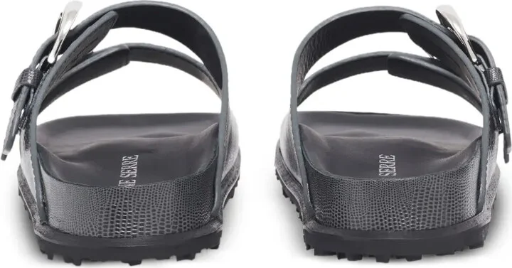 Lizard-Print Sandals - Image 3