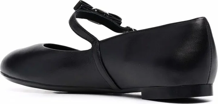 Lizz leather ballerina shoes - Image 3