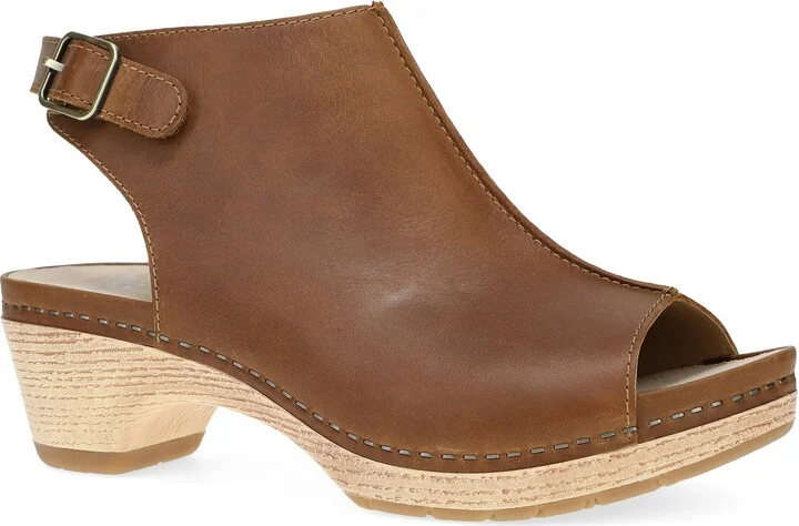 Lizzy Peep Toe Platform Bootie