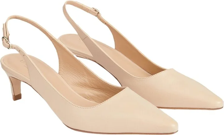 Lk Bennett Alyssa Nappa Leather Open Courts