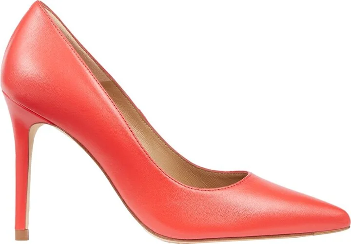 Lk Bennett Fern Nappa Leather Closed Courts