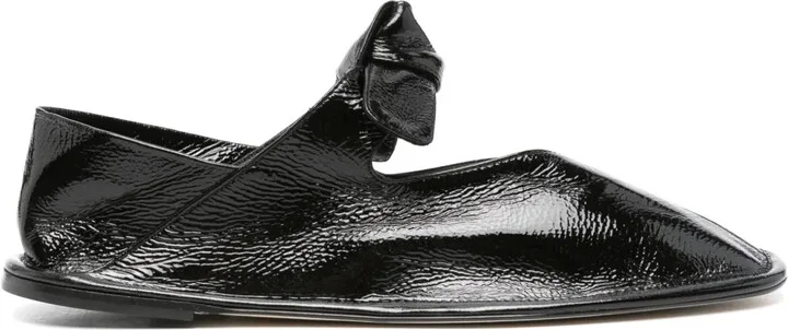 Llasada leather ballerina shoes