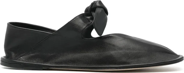 Llasada leather ballerinas