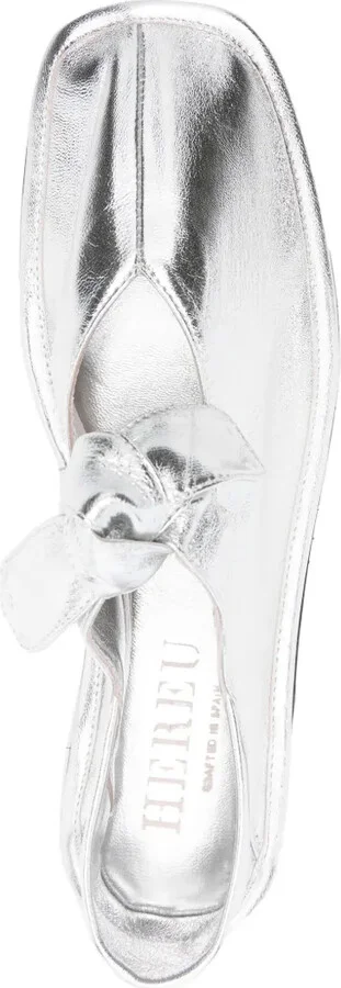 Llasada metallic ballerina shoes - Image 4