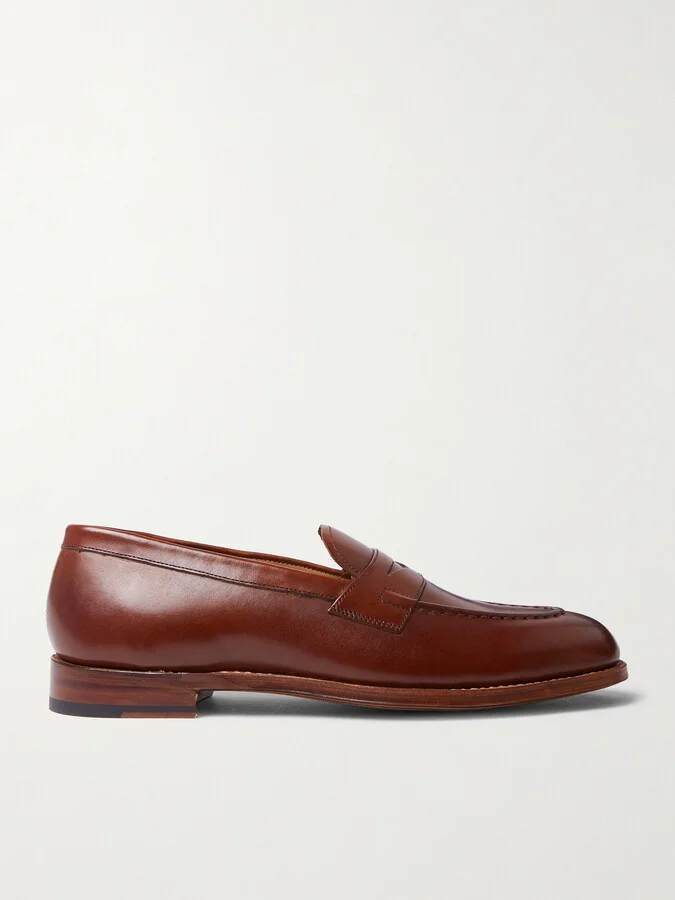 Lloyd Leather Penny Loafers