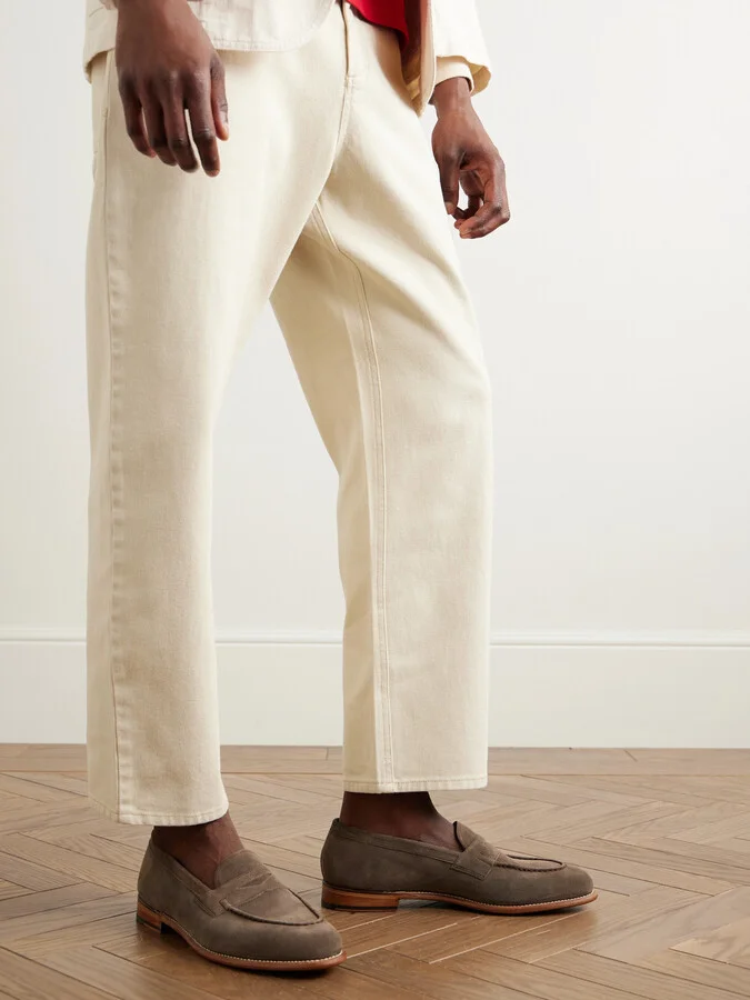 Lloyd Suede Penny Loafers - Image 2