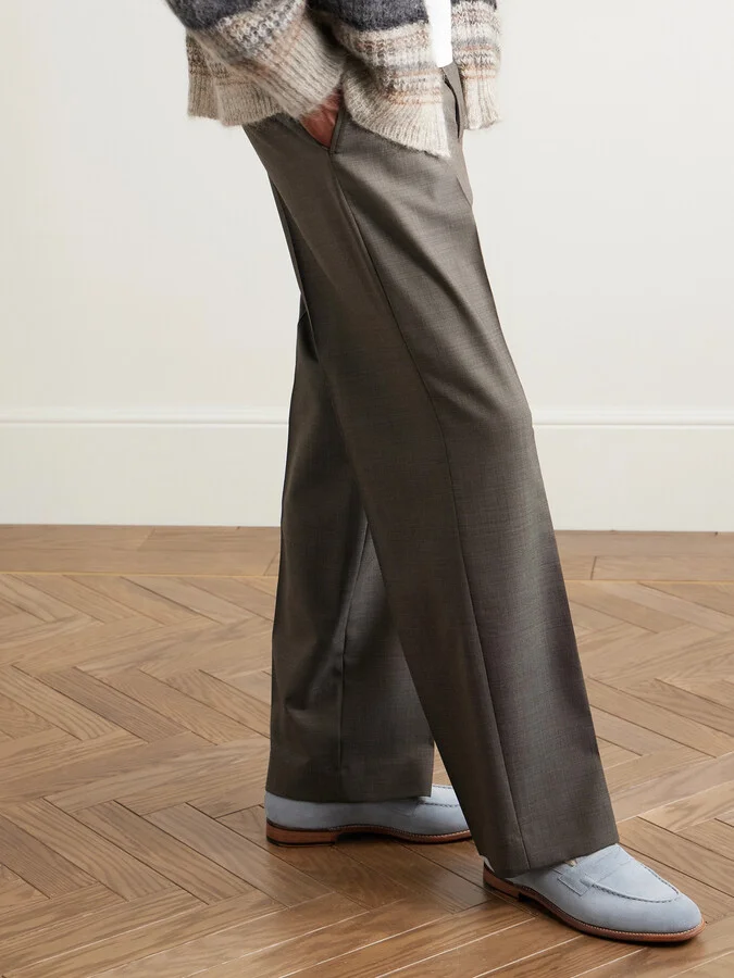 Lloyd Suede Penny Loafers - Image 2