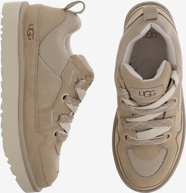 Lo Lowmel Low Sneaker In Suede - Image 2
