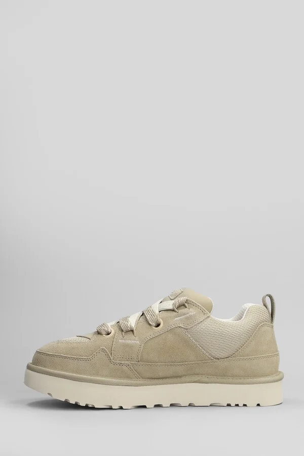 Lo Lowmel Sneakers In Beige Suede - Image 3