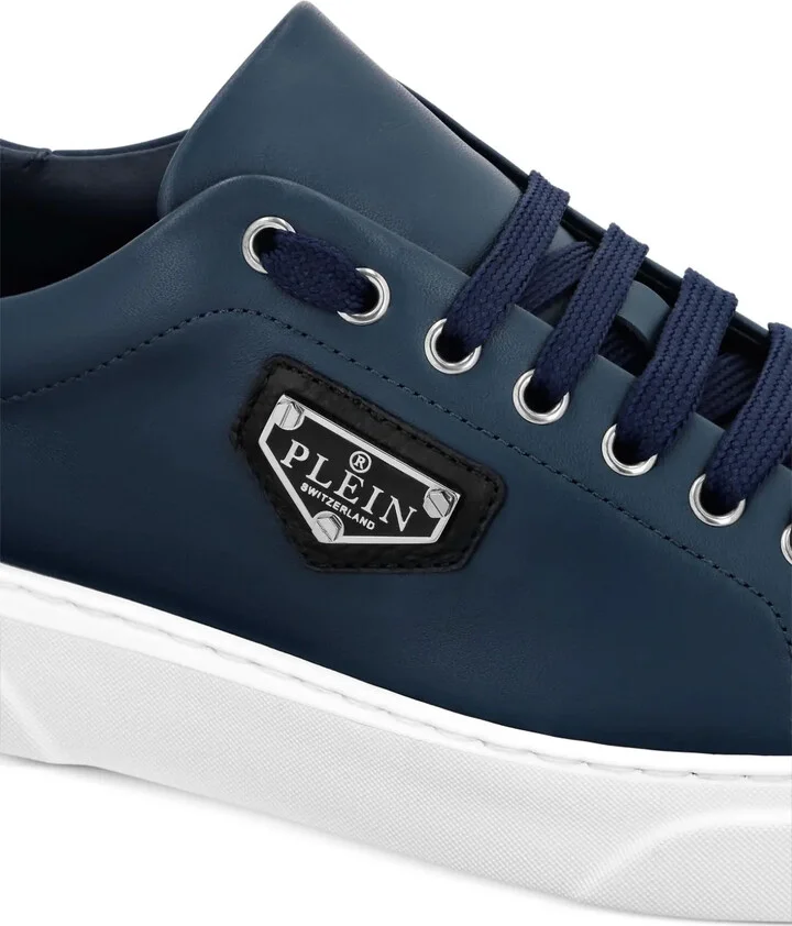 Lo-Top calf leather trainers - Image 3