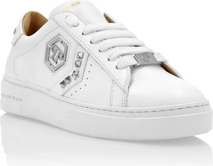 Lo-Top Leather Arrow Force Studs Sneakers