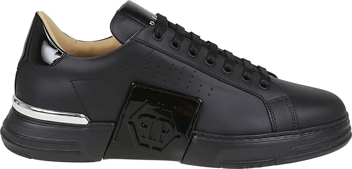 Lo-top Leather Sneakers Phantom Kick$