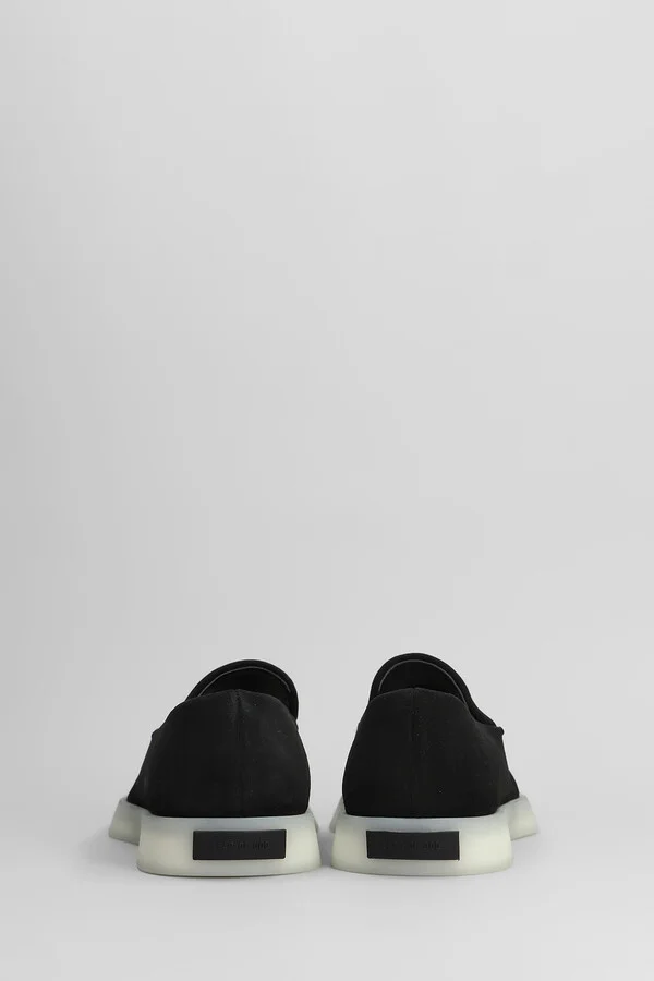 Loafer Loafers In Black Suede - Image 4