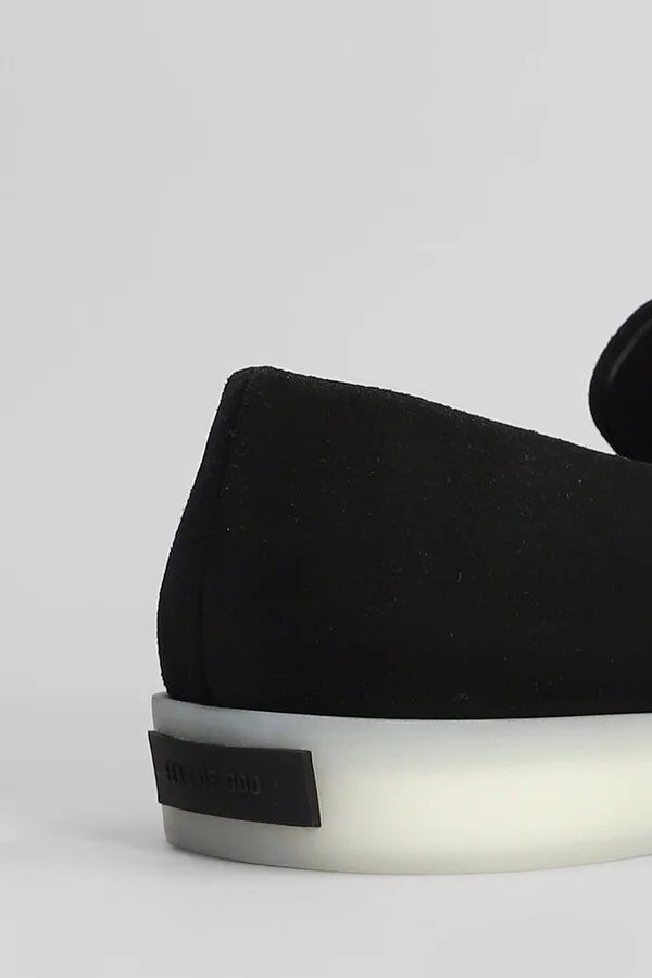 Loafer Loafers In Black Suede - Image 5