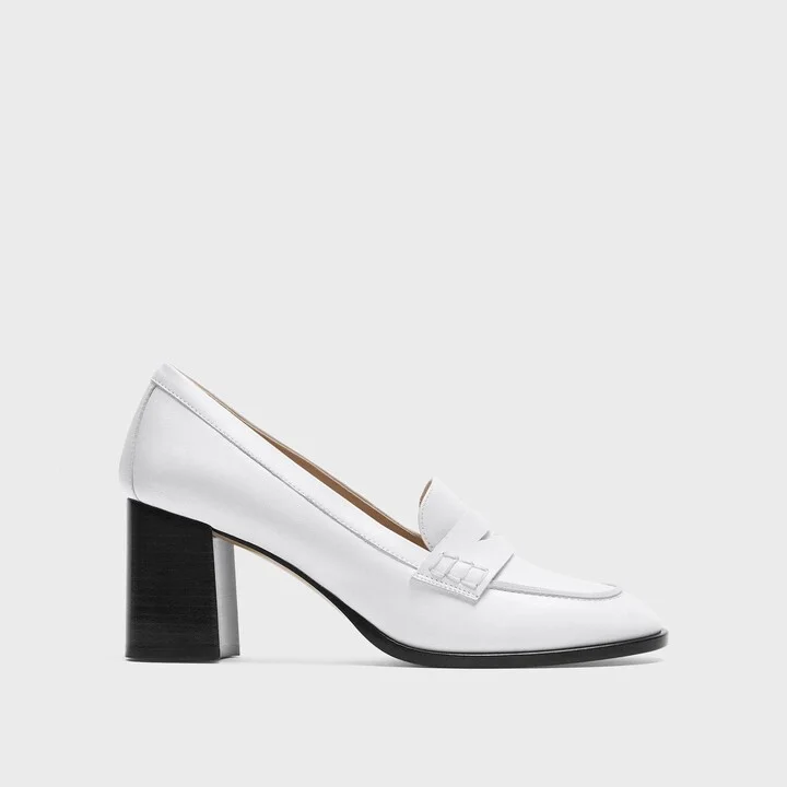 Loafer Pump in Leather - Image 2