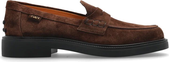 Loafer-type Shoes, , - Brown