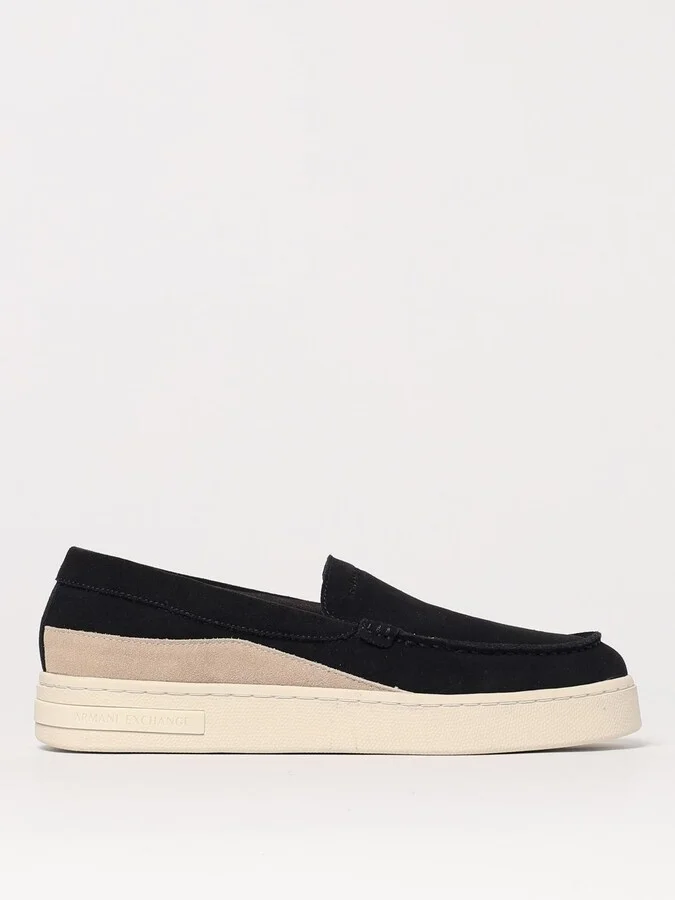 Loafers ARMANI EXCHANGE Men color Blue