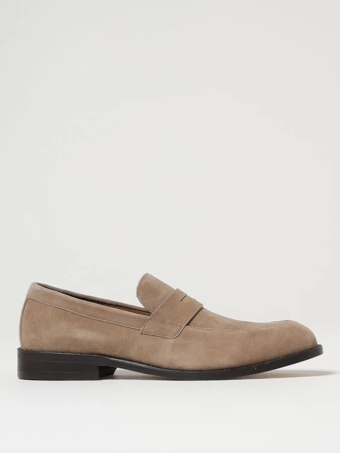 Loafers BOSS Men color Camel