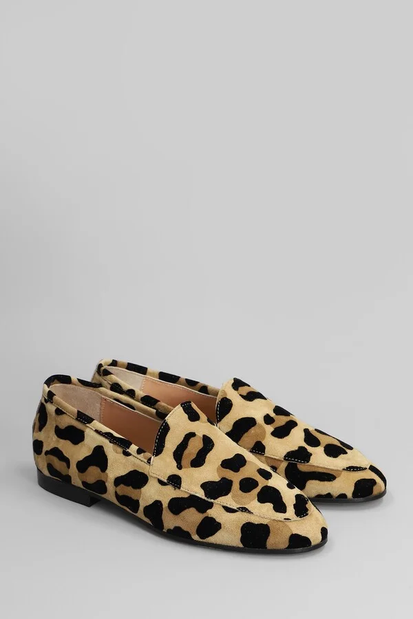 Loafers In Animalier Suede - Image 2