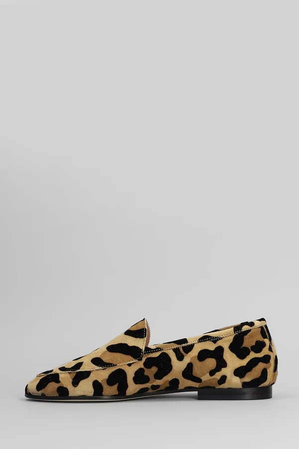 Loafers In Animalier Suede - Image 3