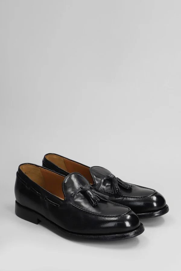 Loafers In Black Leather - Image 2