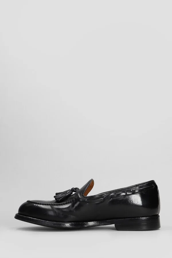 Loafers In Black Leather - Image 3