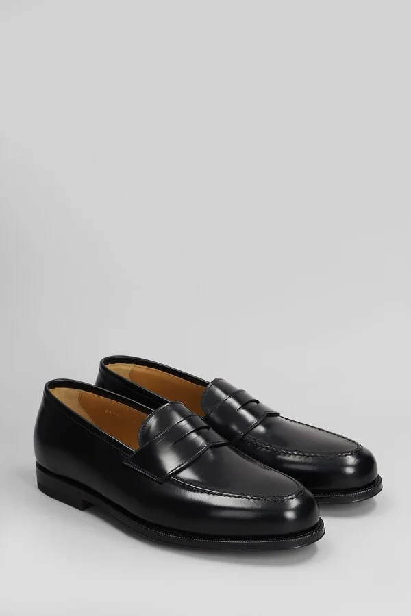 Loafers In Black Leather - Image 2