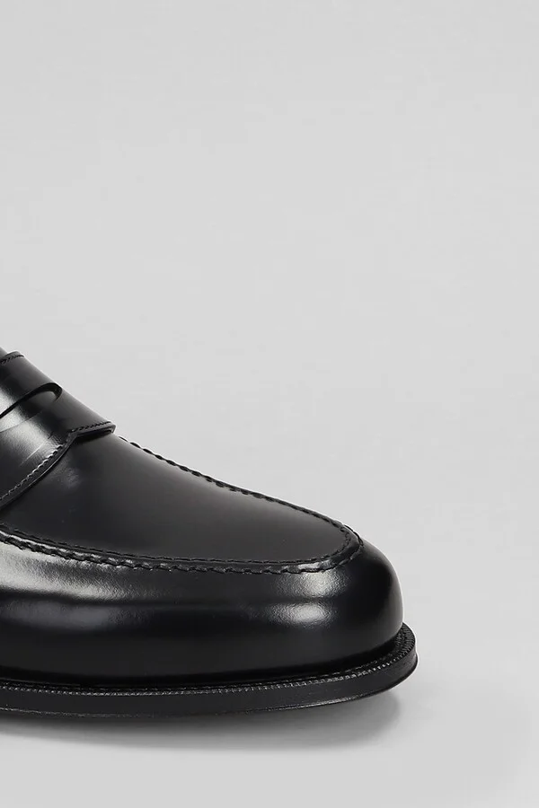 Loafers In Black Leather - Image 5