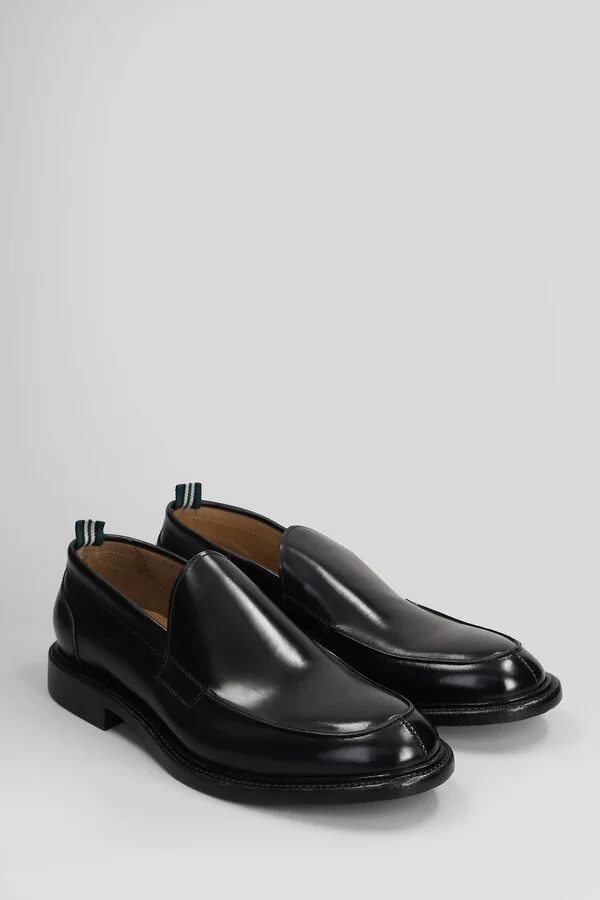 Loafers In Black Leather - Image 2