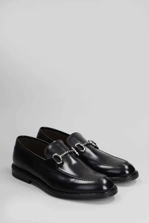 Loafers In Black Leather - Image 2