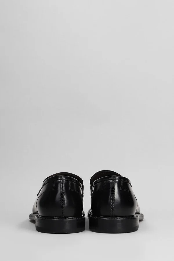Loafers In Black Leather - Image 4