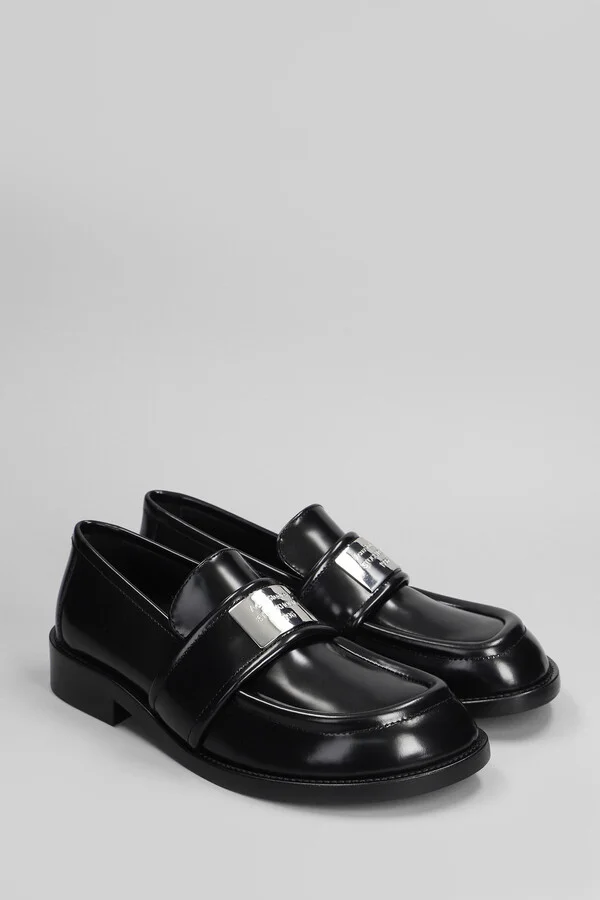 Loafers In Black Leather - Image 2
