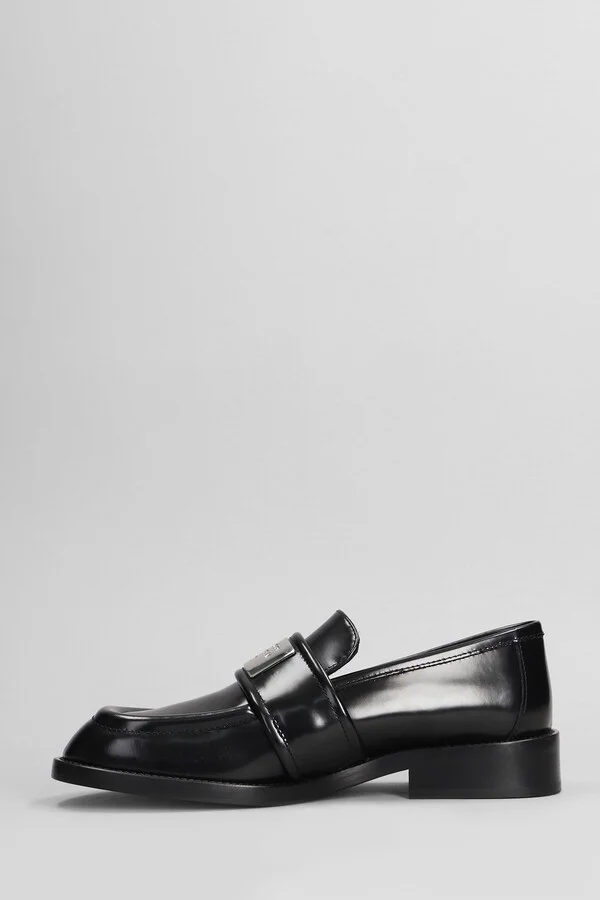 Loafers In Black Leather - Image 3