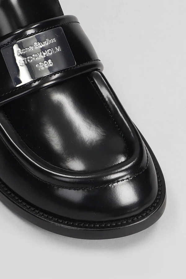 Loafers In Black Leather - Image 5