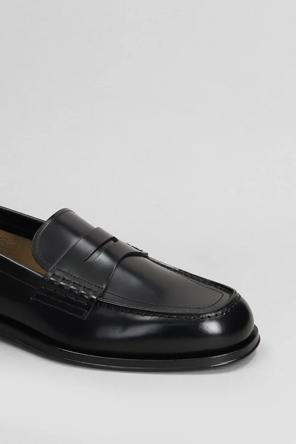 Loafers In Black Leather - Image 5